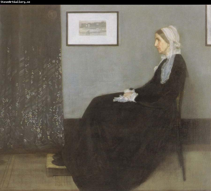 James Mcneill Whistler arrangement in grey and black the artist s mother